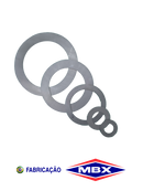 juntas estampada papelão hidráulico com trama inconel metálica  