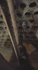 Limpeza de tubos de caldeira com equipamento MBX